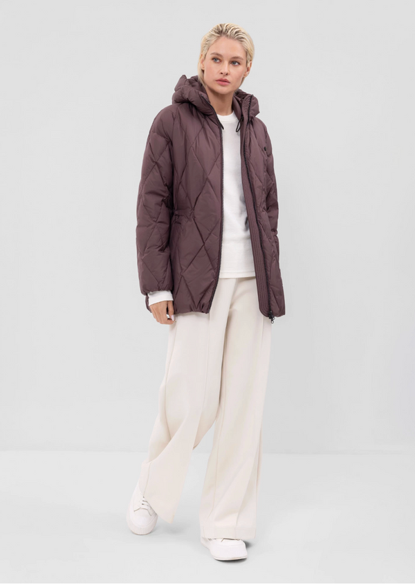 Daunenjacke mit Kapuze